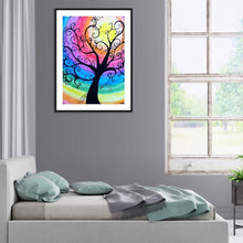 Carica l'immagine nel visualizzatore di Gallery, Albero di fantasia - pittura di diamante completo - 40x30cm