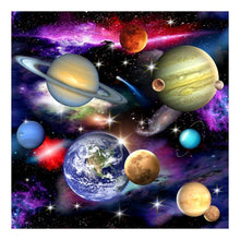 Carica l'immagine nel visualizzatore di Gallery, Universo - diamante rotondo - 30x30cm
