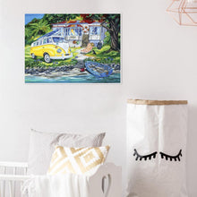 Carica l'immagine nel visualizzatore di Gallery, Auto di casa - pittura di diamanti completa - 40x30cm