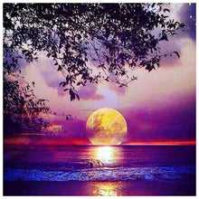 Carica l'immagine nel visualizzatore di Gallery, Luna - pittura a diamante pieno - 30x30cm