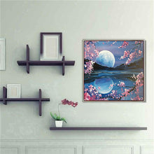 Carica l'immagine nel visualizzatore di Gallery, Luna - pittura a diamante pieno - 30x30cm