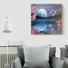 Carica l'immagine nel visualizzatore di Gallery, Luna - pittura a diamante pieno - 30x30cm