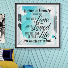 Carica l'immagine nel visualizzatore di Gallery, Lettere - diamante rotondo - 30x30cm