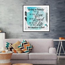 Carica l'immagine nel visualizzatore di Gallery, Lettere - diamante rotondo - 30x30cm