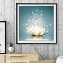 Carica l'immagine nel visualizzatore di Gallery, Set di loto bloom - diamante rotondo - 35x35cm