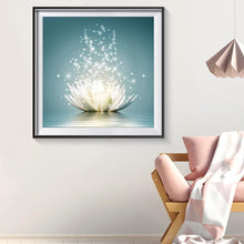 Carica l'immagine nel visualizzatore di Gallery, Set di loto bloom - diamante rotondo - 35x35cm