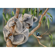 Carica l'immagine nel visualizzatore di Gallery, Koala - diamante rotondo - 40x30cm