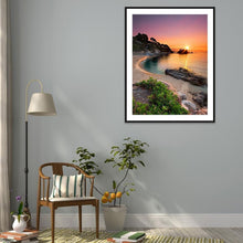 Carica l'immagine nel visualizzatore di Gallery, Mare facile - pittura completa di diamanti - 30x40cm
