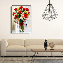 Carica l'immagine nel visualizzatore di Gallery, Fiore - diamante rotondo - 30x40cm