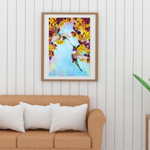 Carica l'immagine nel visualizzatore di Gallery, Uccello felice - pittura di diamante rotondo - 30x40cm