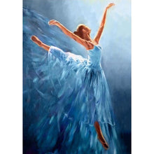 Carica l'immagine nel visualizzatore di Gallery, Ragazza - diamante rotondo - 30x40cm