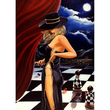Carica l'immagine nel visualizzatore di Gallery, Bellezza donne - diamante rotondo pieno - 30x40cm