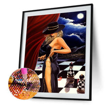 Carica l'immagine nel visualizzatore di Gallery, Bellezza donne - diamante rotondo pieno - 30x40cm