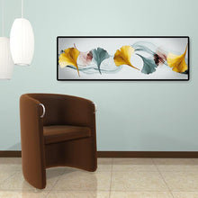 Carica l'immagine nel visualizzatore di Gallery, Una foglia di ginkgo fila - diamante rotondo - 80x30cm