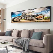 Carica l'immagine nel visualizzatore di Gallery, Moto - diamante rotondo - 85x45cm