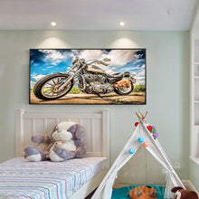 Carica l'immagine nel visualizzatore di Gallery, Moto - diamante rotondo - 85x45cm