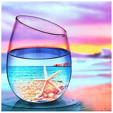 Carica l'immagine nel visualizzatore di Gallery, Tazza - diamante rotondo completo - 25x25cm