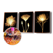 Carica l'immagine nel visualizzatore di Gallery, 3Pcs fiore - diamante rotondo - 95x45cm