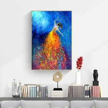 Carica l'immagine nel visualizzatore di Gallery, Donne danzanti - diamante quadrato pieno - 40x50cm