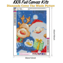 Carica l'immagine nel visualizzatore di Gallery, Babbo Natale - diamante rotondo completo - 30x40cm