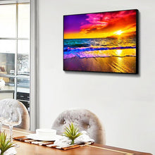 Carica l'immagine nel visualizzatore di Gallery, Spiaggia - diamante quadrato pieno - 50x40cm