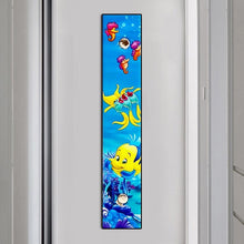 Carica l'immagine nel visualizzatore di Gallery, Pesce e cavalluccio marino animale - diamante rotondo - 25x115cm