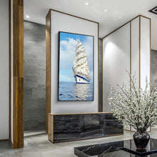 Carica l'immagine nel visualizzatore di Gallery, Nave - diamante rotondo - 45x85cm