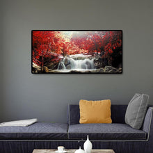 Carica l'immagine nel visualizzatore di Gallery, Paesaggio montano - diamante rotondo pieno - 80x40cm