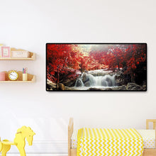 Carica l'immagine nel visualizzatore di Gallery, Paesaggio montano - diamante rotondo pieno - 80x40cm