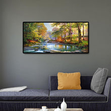 Carica l'immagine nel visualizzatore di Gallery, Paesaggio montano - diamante rotondo pieno - 80x40cm