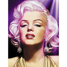 Carica l'immagine nel visualizzatore di Gallery, Marilyn monroe - diamante rotondo - 30x40cm
