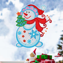 Carica l'immagine nel visualizzatore di Gallery, Adesivo natalizio con pittura a diamante