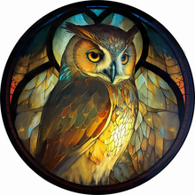 Carica l'immagine nel visualizzatore di Gallery, Vetrata Animale Diamond Painting-30x30cm