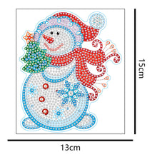Carica l'immagine nel visualizzatore di Gallery, Adesivo natalizio con pittura a diamante