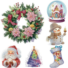 Carica l'immagine nel visualizzatore di Gallery, Speciale parziale di Babbo Natale Diamond Painting-30x30cm
