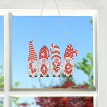 Carica l'immagine nel visualizzatore di Gallery, Decorazione della porta con pittura a diamante di Natale