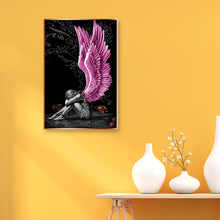 Carica l'immagine nel visualizzatore di Gallery, Fallen Angel 5D DIY Diamond Painting Kit completo di strass per trapano rotondo