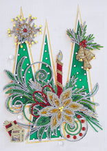 Carica l'immagine nel visualizzatore di Gallery, Natale - Pittura diamante a forma speciale parziale 30*40cm