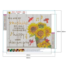 Carica l'immagine nel visualizzatore di Gallery, Flower-Full Drill Round Drill-50x40cm-Diamond Painting