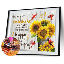 Carica l'immagine nel visualizzatore di Gallery, Flower-Full Drill Round Drill-50x40cm-Diamond Painting