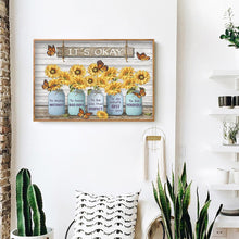 Carica l'immagine nel visualizzatore di Gallery, Flower-Full Drill Round Drill-50x40cm-Diamond Painting