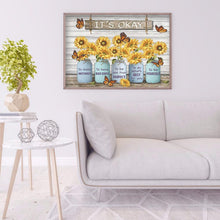 Carica l'immagine nel visualizzatore di Gallery, Flower-Full Drill Round Drill-50x40cm-Diamond Painting