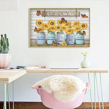 Carica l'immagine nel visualizzatore di Gallery, Flower-Full Drill Round Drill-50x40cm-Diamond Painting