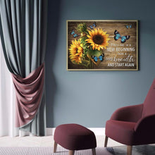 Carica l'immagine nel visualizzatore di Gallery, Flower-Full Drill Round Drill-50x40cm-Diamond Painting