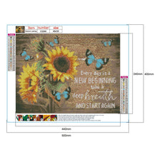 Carica l'immagine nel visualizzatore di Gallery, Flower-Full Drill Round Drill-50x40cm-Diamond Painting