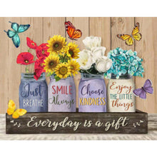 Carica l'immagine nel visualizzatore di Gallery, Flower-Full Drill Round Drill-50x40cm-Diamond Painting