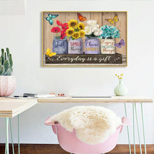 Carica l'immagine nel visualizzatore di Gallery, Flower-Full Drill Round Drill-50x40cm-Diamond Painting