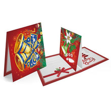 Carica l'immagine nel visualizzatore di Gallery, 8PCS/SET 3D CHRISTMAS GREETING CARDS DIAMOND PAINTING