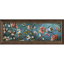 Carica l'immagine nel visualizzatore di Gallery, Uccello fiore - pittura di diamante rotondo - 80x30cm