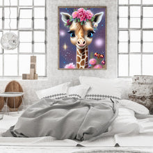 Carica l'immagine nel visualizzatore di Gallery, Giraffe-Pieno di trapano Diamond Painting